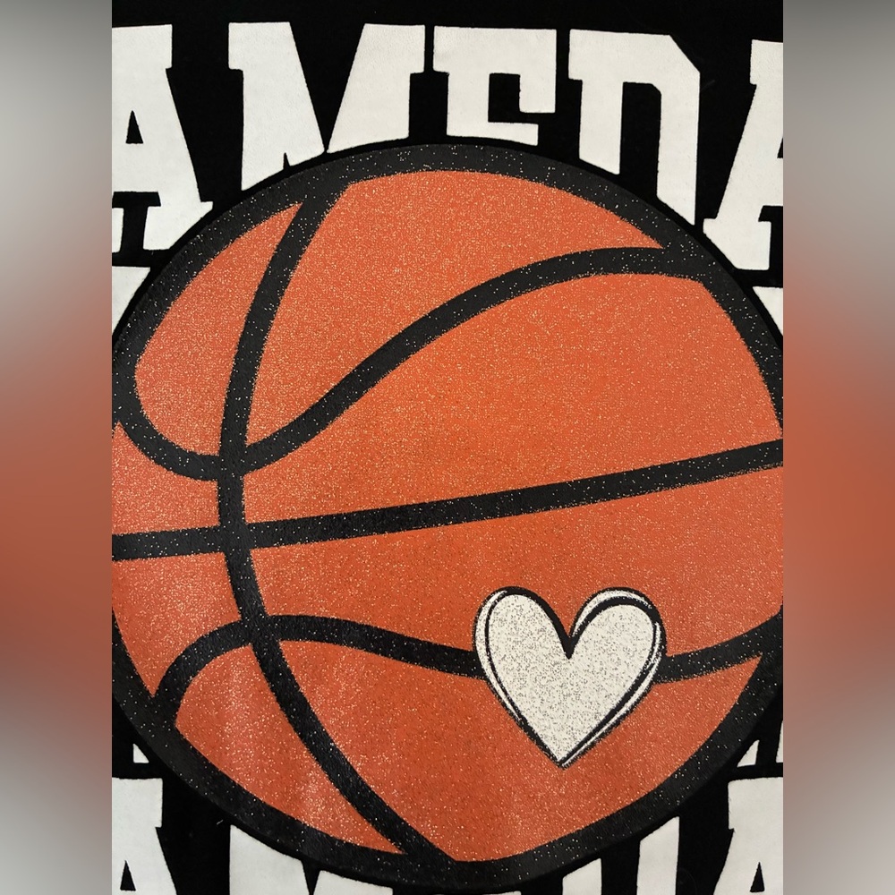 Black Gameday Basketball T-Shirt - Picture 4 of 4
